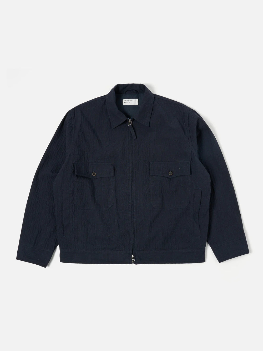 E130 Jacket Ospina Cotton - Dark Navy