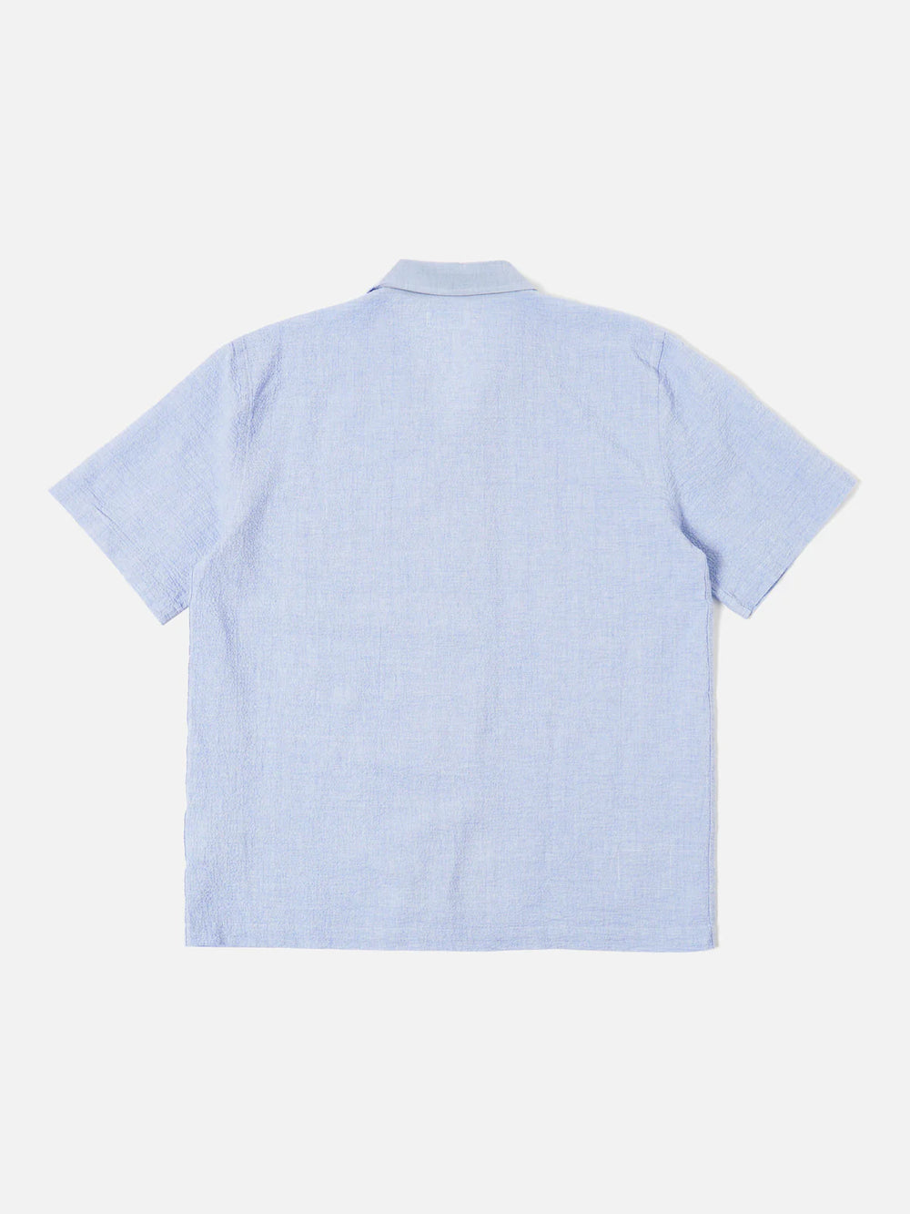 Road Shirt Seersucker - Pale Blue