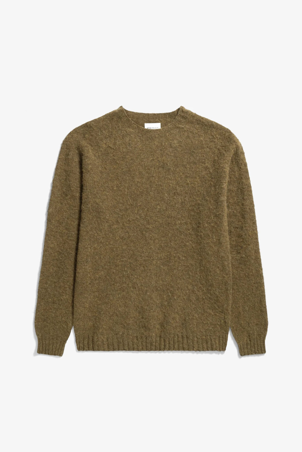 Birnir Brushed Lambswool - Dark Olive