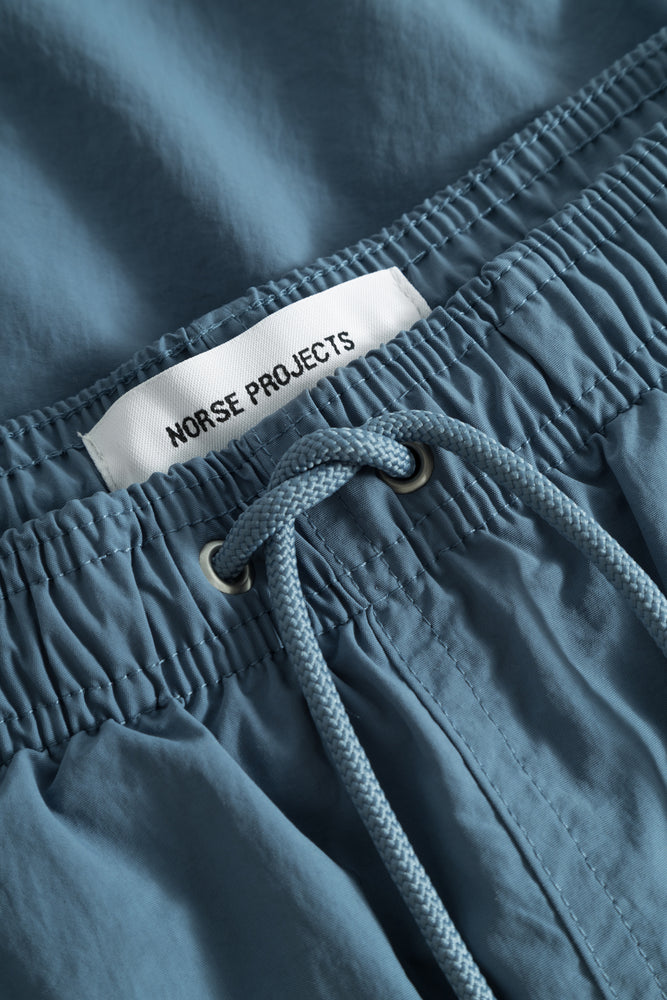 
                  
                    Hauge Recycled Nylon Swimmers - Fog Blue
                  
                