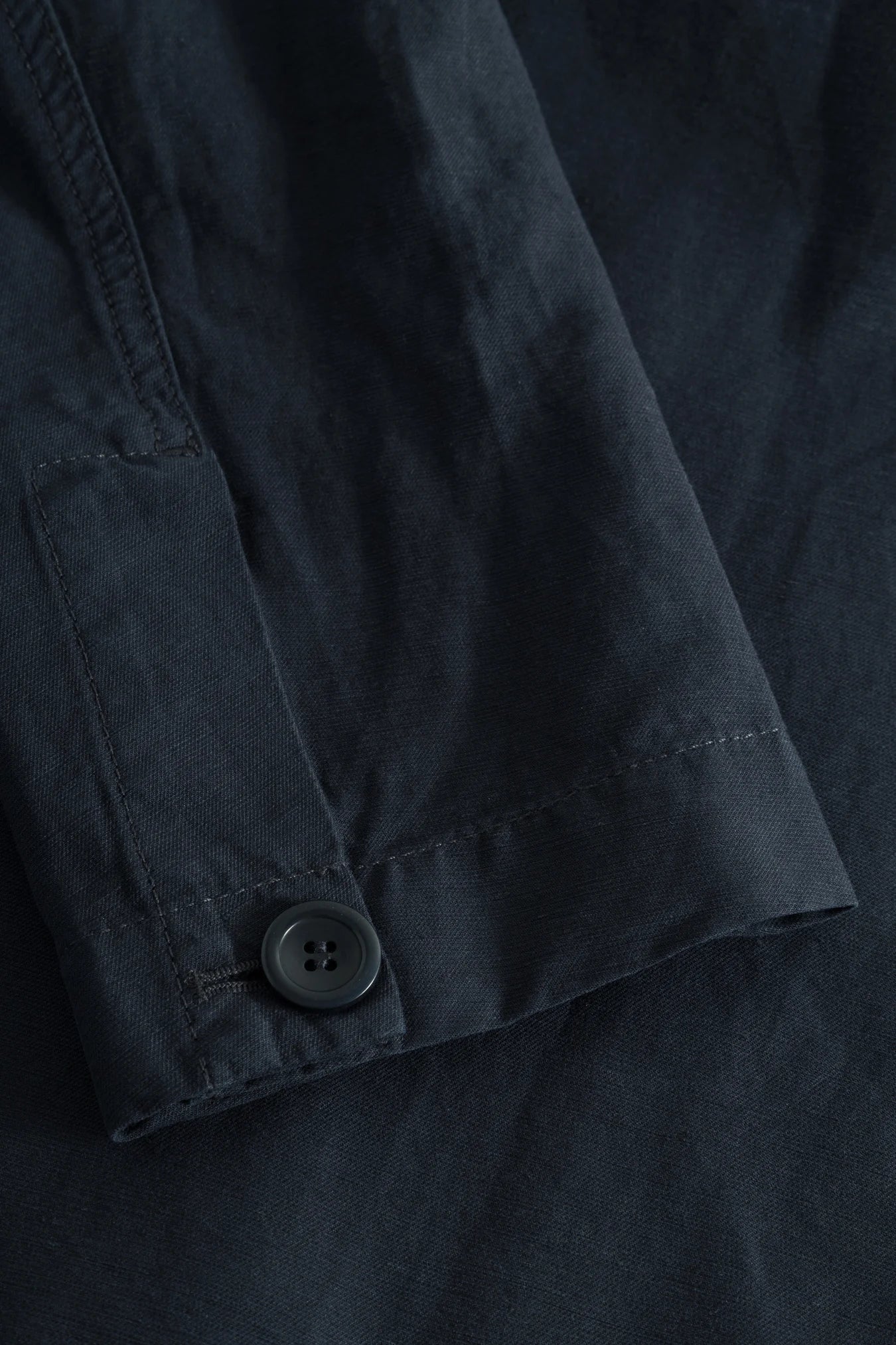 
                  
                    Tyge Cotton Linen Overshirt - Dark Navy
                  
                