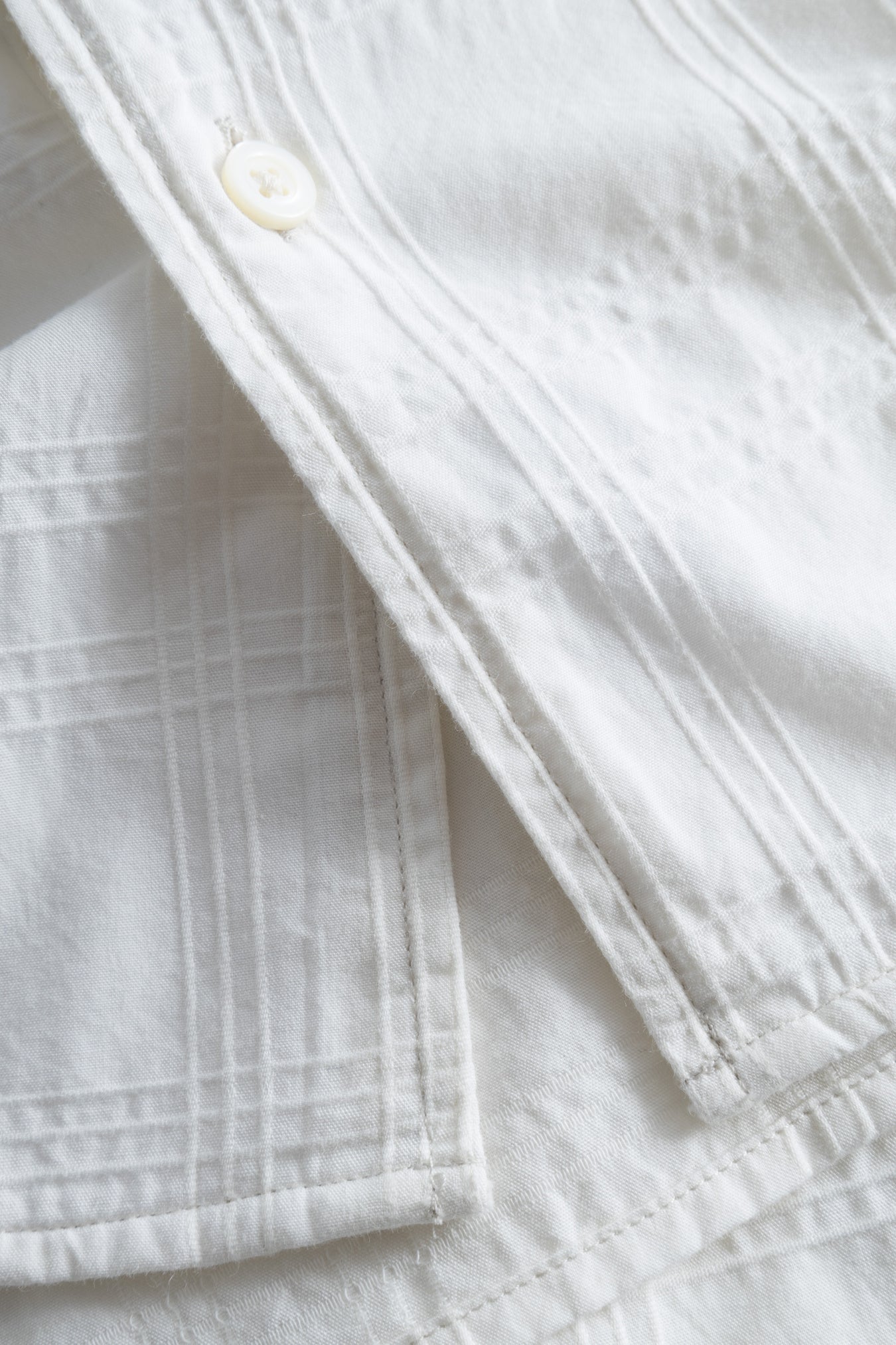 
                  
                    Carsten Relaxed Dobby Check Shirt - Ecru
                  
                