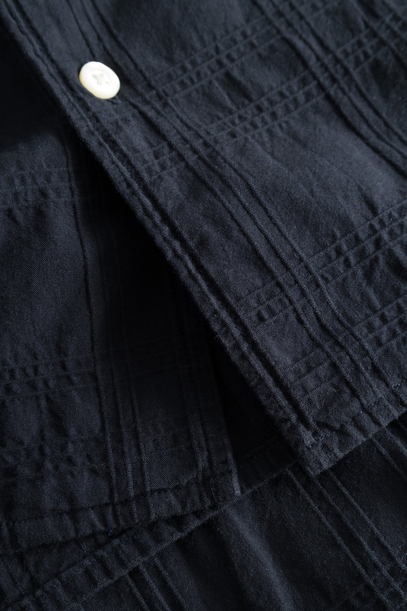
                  
                    Carsten Relaxed Dobby Check Shirt - Dark Navy
                  
                