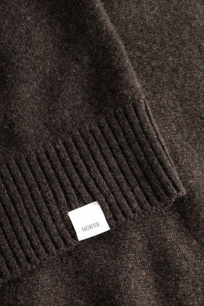 
                  
                    Standard Merino Lambswool Sweater - Heathland Brown
                  
                