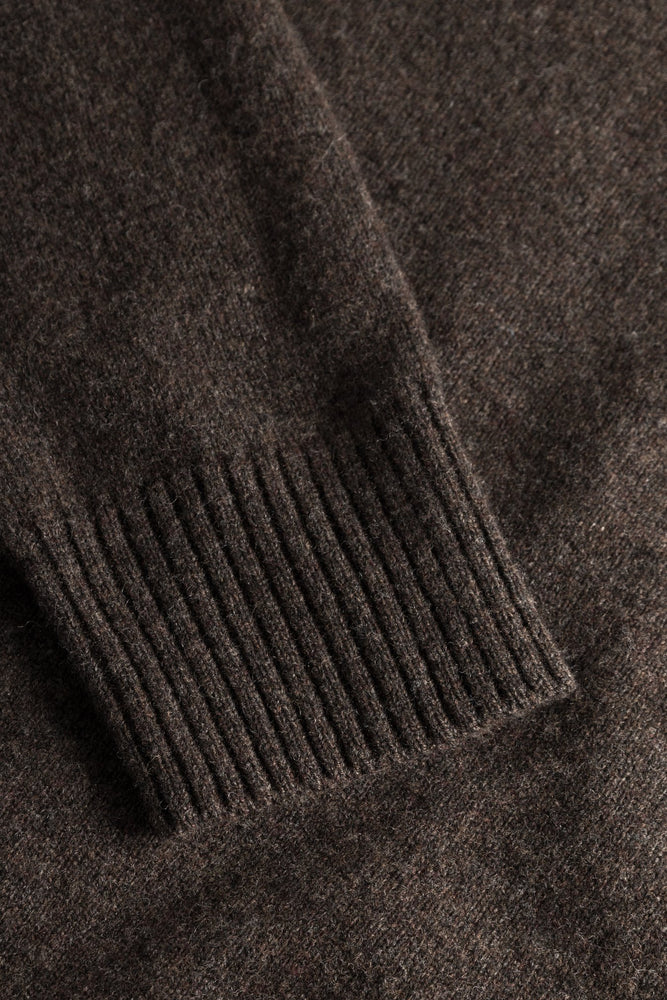 
                  
                    Standard Merino Lambswool Sweater - Heathland Brown
                  
                