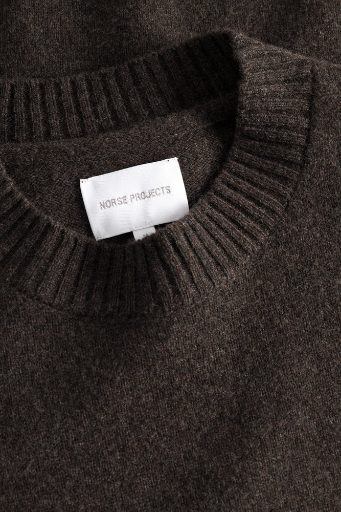 
                  
                    Standard Merino Lambswool Sweater - Heathland Brown
                  
                