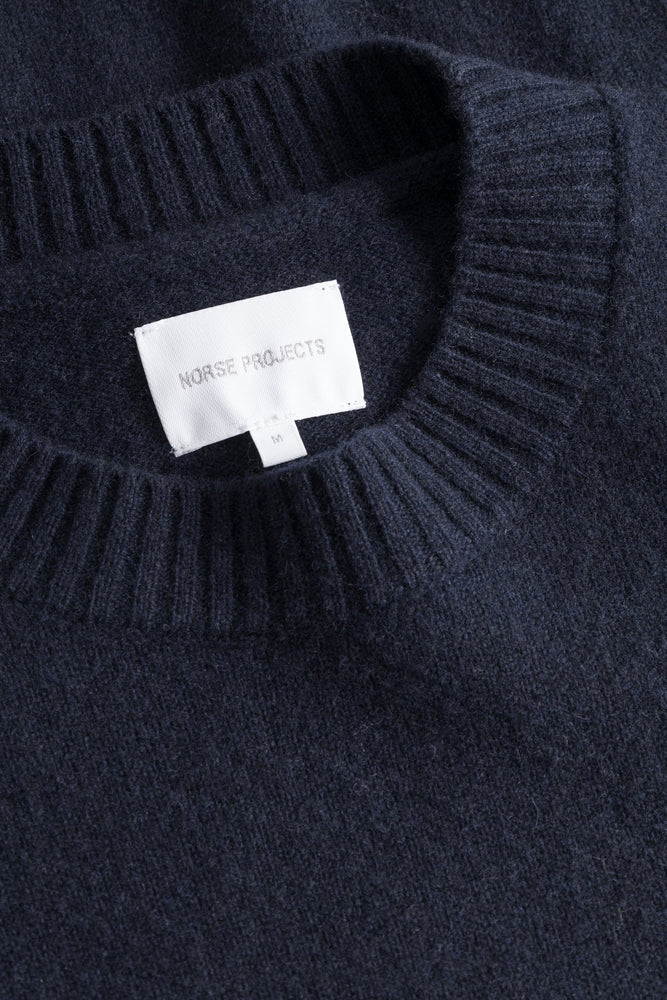 
                  
                    Standard Merino Lambswool Sweater - Dark Navy
                  
                