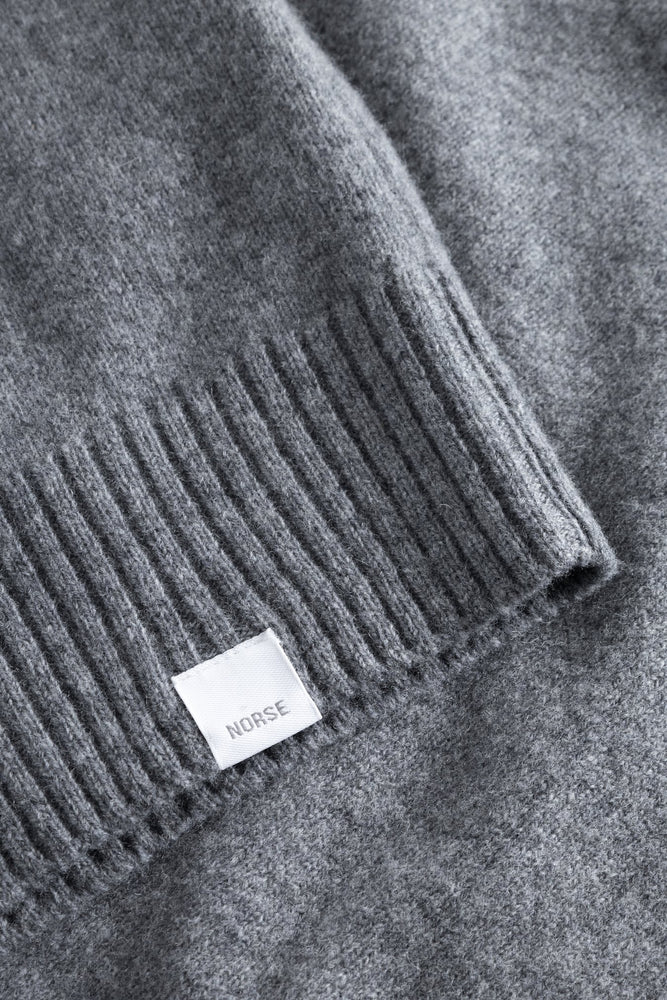 
                  
                    Standard Merino Lambswool Sweater - Grey Melange
                  
                