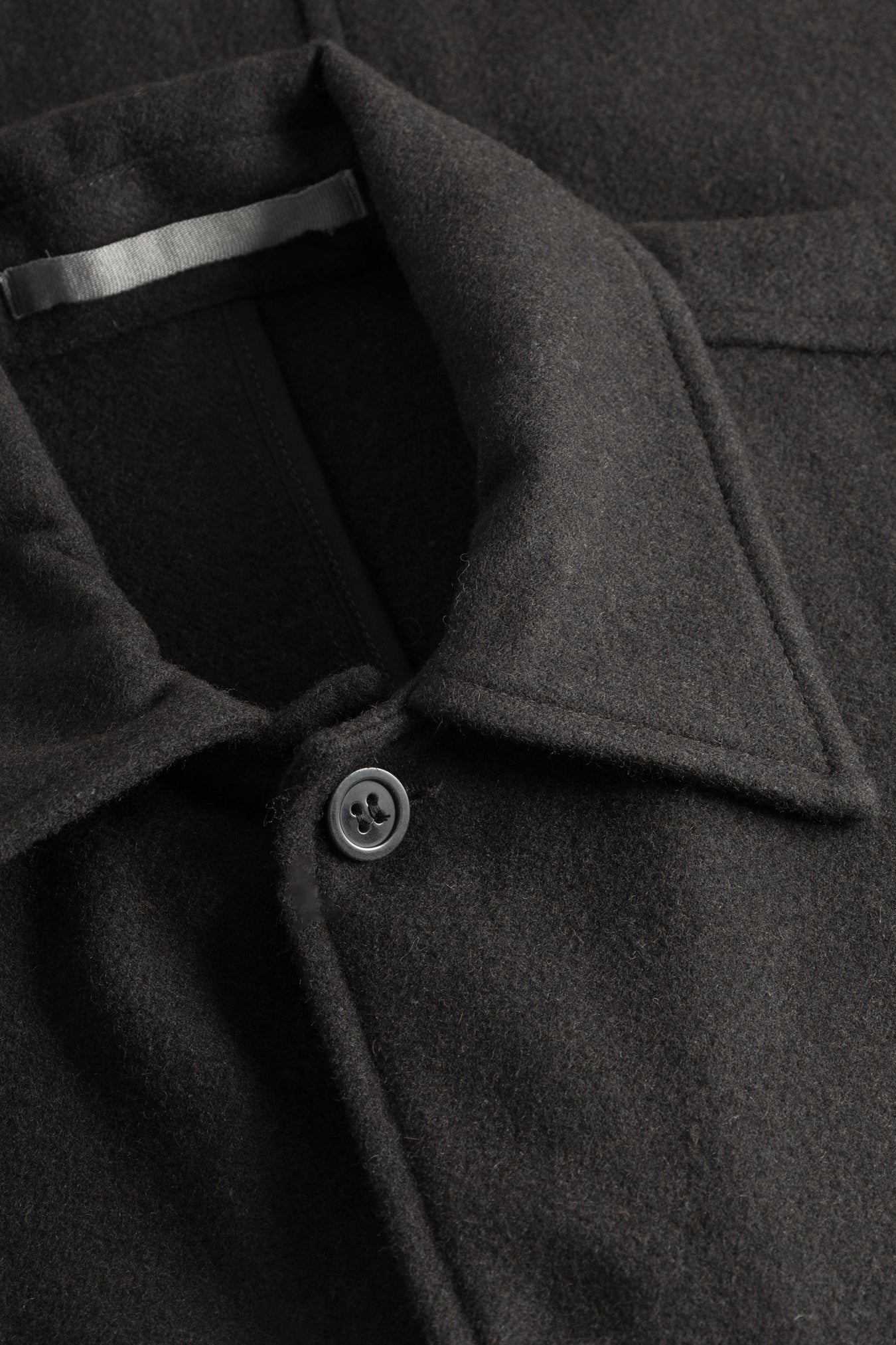 
                  
                    Folke Wool Overshirt - Espresso
                  
                