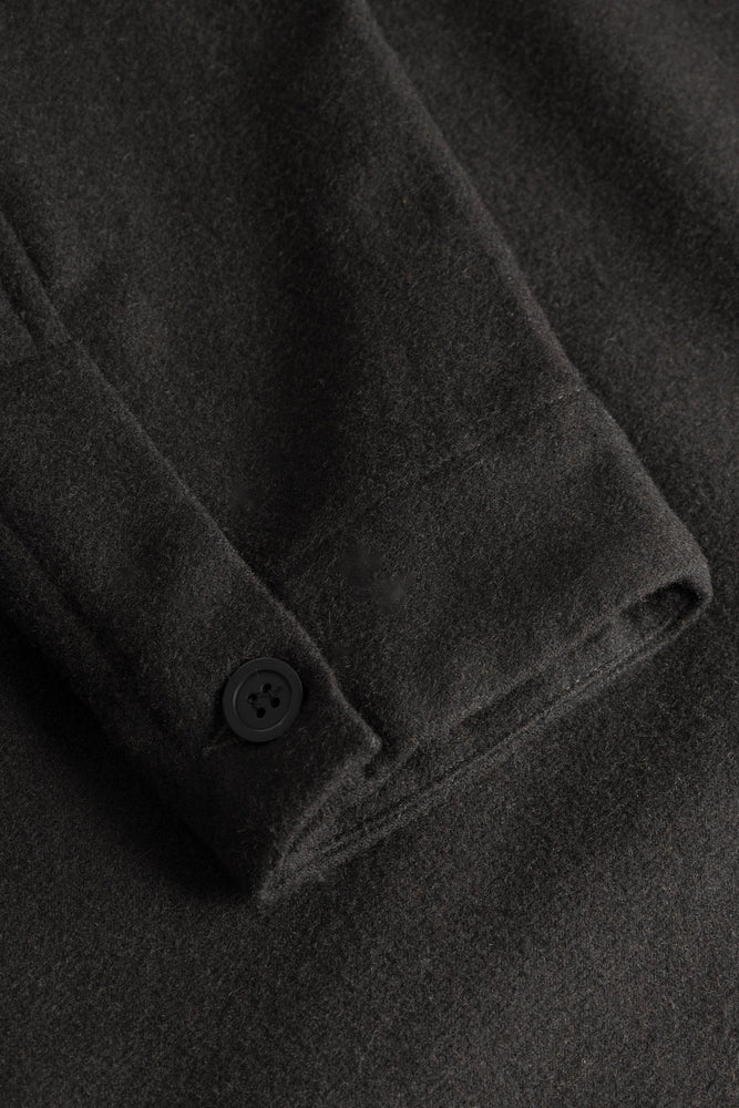 
                  
                    Folke Wool Overshirt - Espresso
                  
                