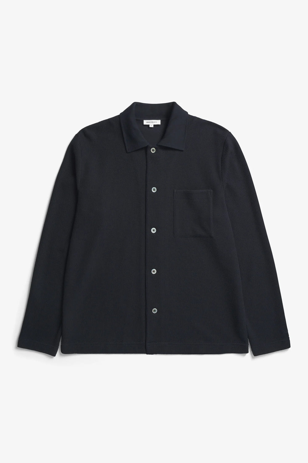 Jorn Double Face Overshirt - Dark Navy