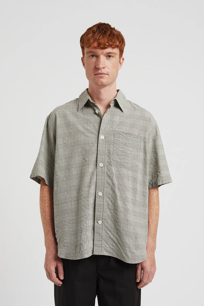 
                  
                    Mo Oversized Check SS Shirt - Moss Green
                  
                