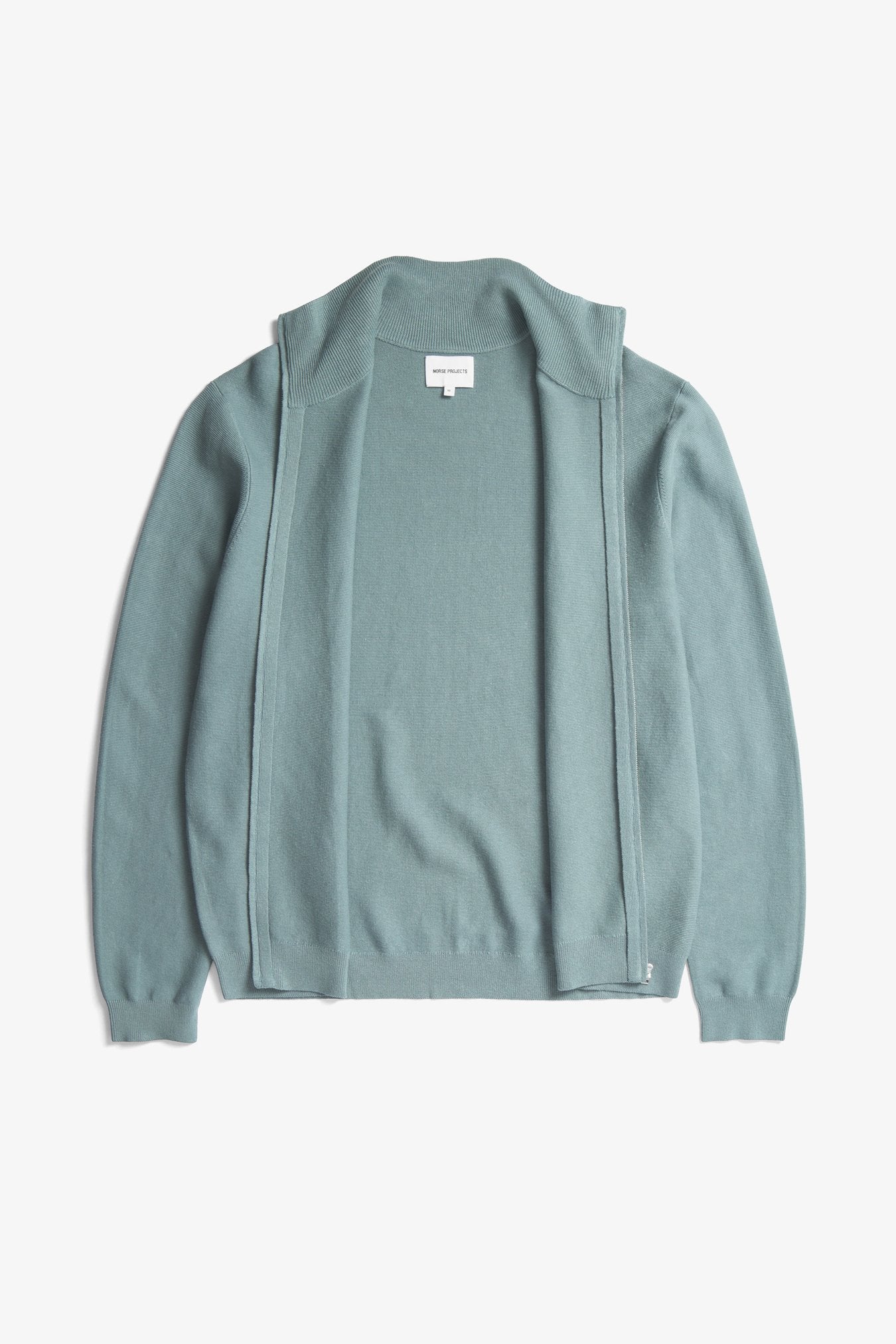 
                  
                    Links Cotton Linen Zip Jacket - Greyish Blue
                  
                