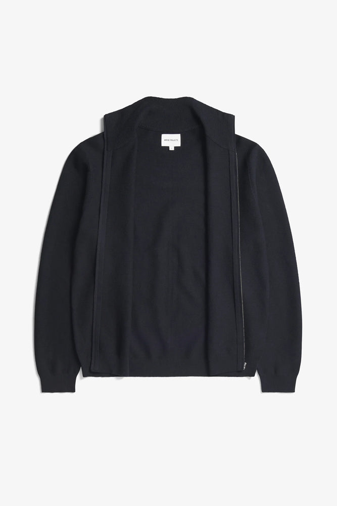 
                  
                    Links Cotton Linen Zip Jacket - Dark Navy
                  
                