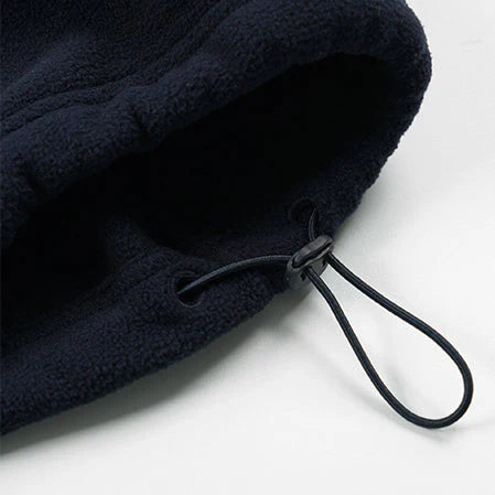 
                  
                    Fleece Zip Up Jacket - Navy
                  
                