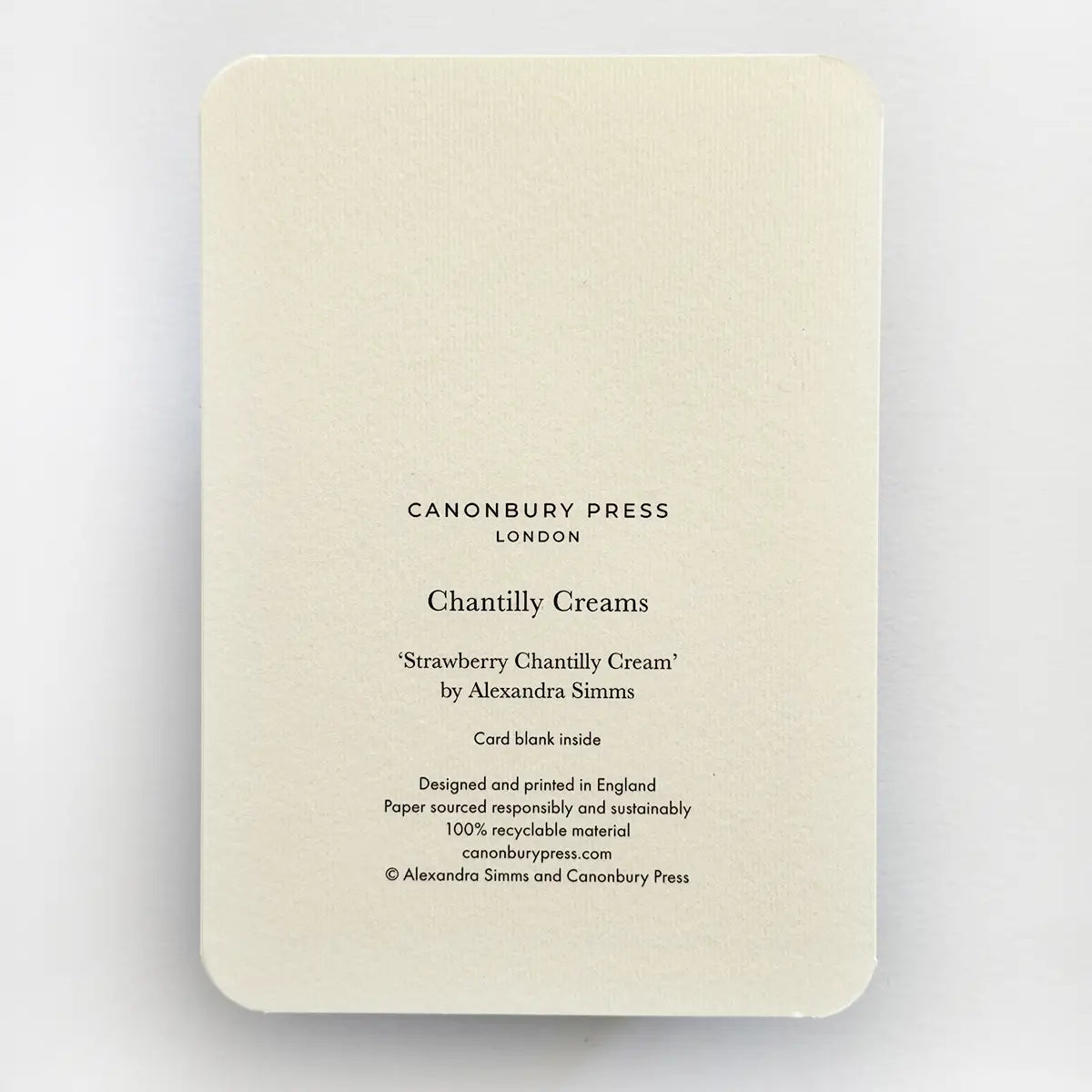 
                  
                    Strawberry Chantilly Cream Greeting Card
                  
                