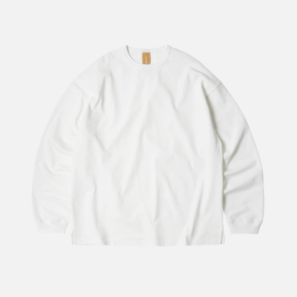 OG Double Rib Long Sleeve Tee - White