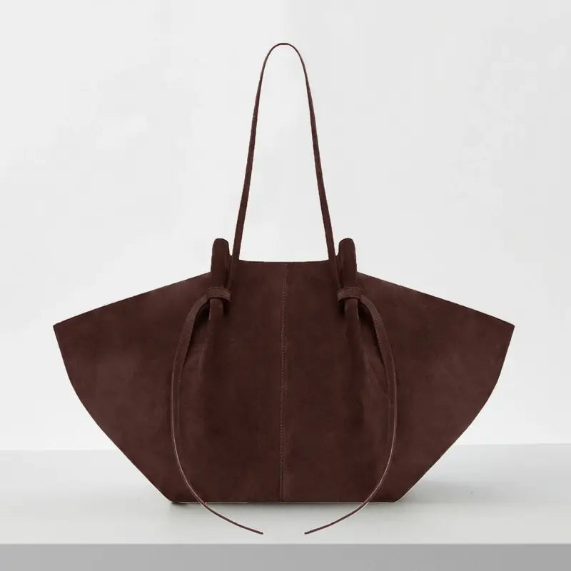 Folded Tote - Brown