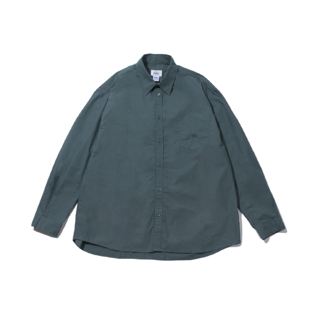 
                  
                    Relaxed Cotton Shirt - Deep Lake
                  
                