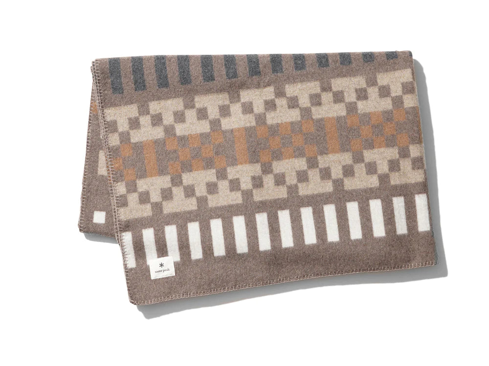 
                  
                    Recycled Wool Blanket - Brown
                  
                