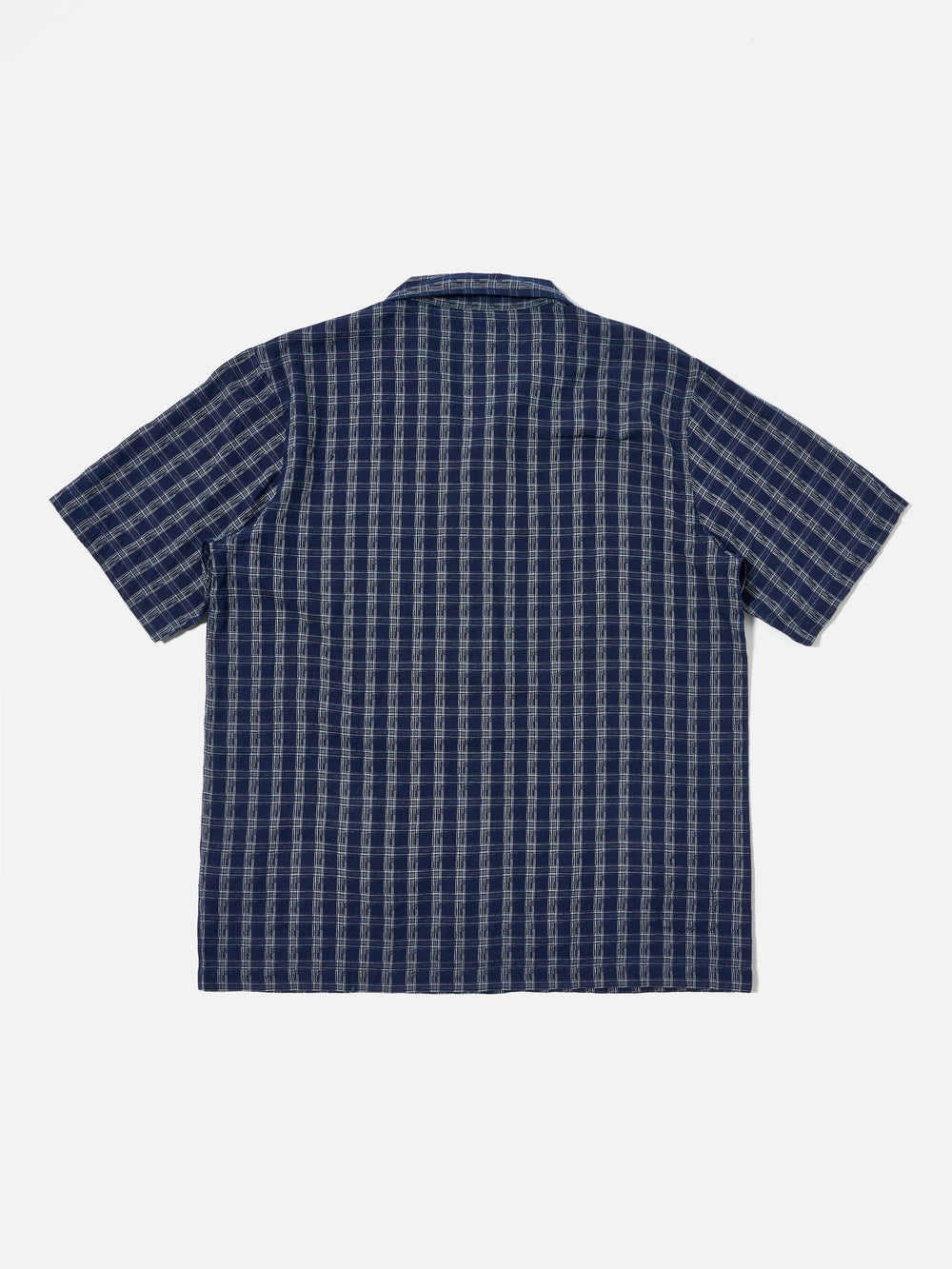 Sal Road Shirt Cotton Check - Indigo