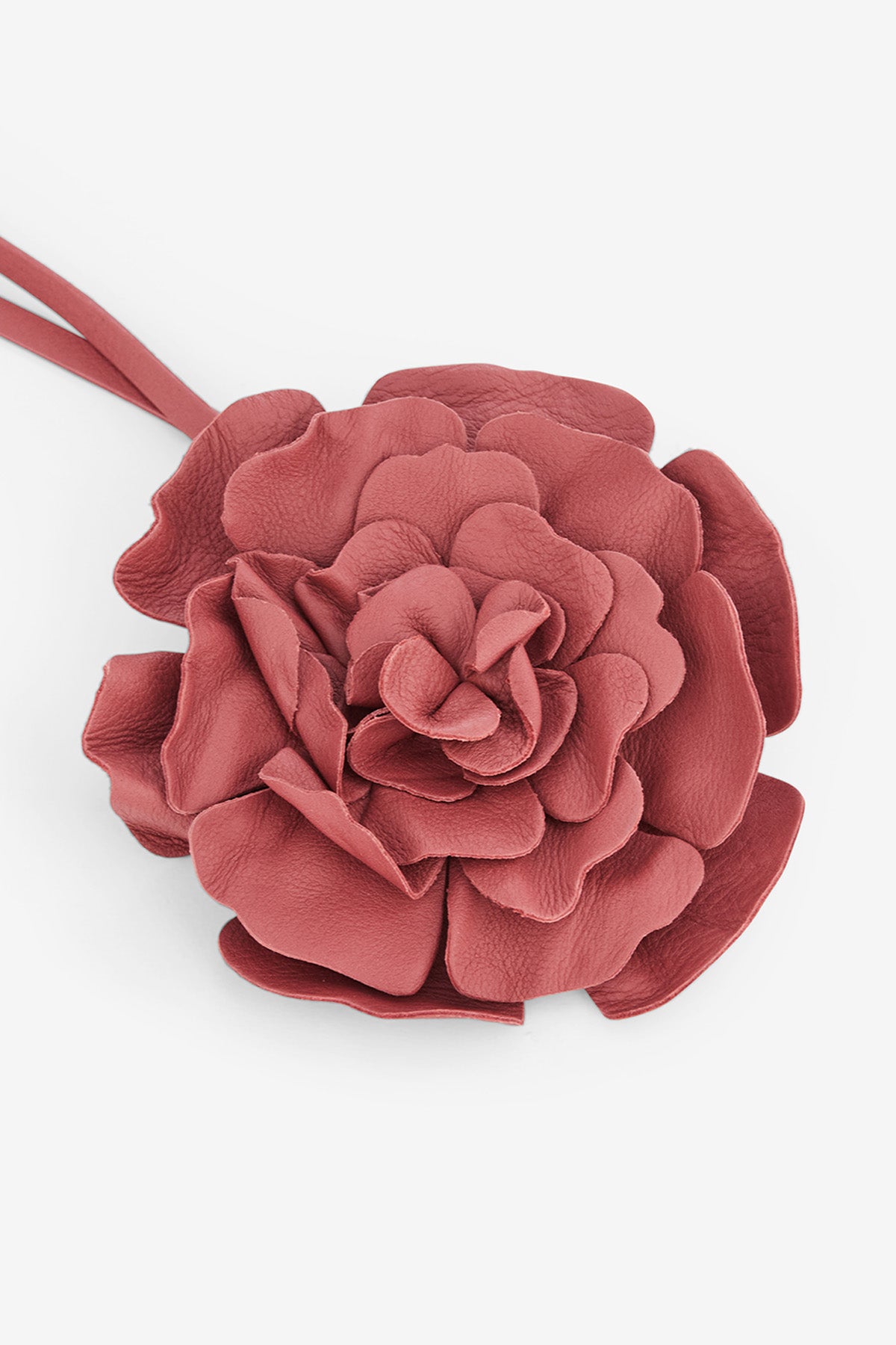 
                  
                    Leather Rose Belt - Terracotta Pink
                  
                