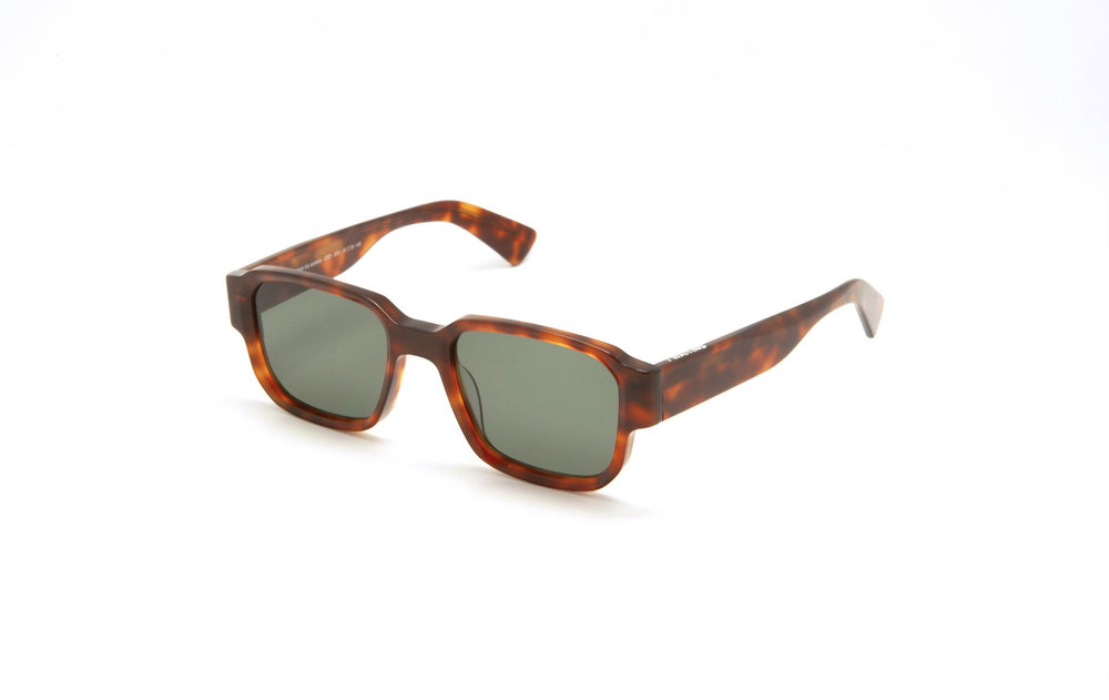 Ced - E81 - Blonde Tortoise - Green Lens