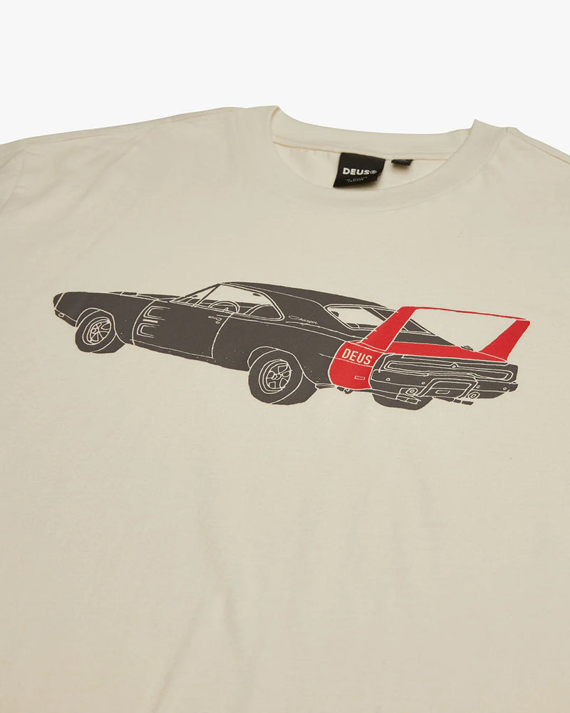 
                  
                    Charger Tee - Vintage White
                  
                