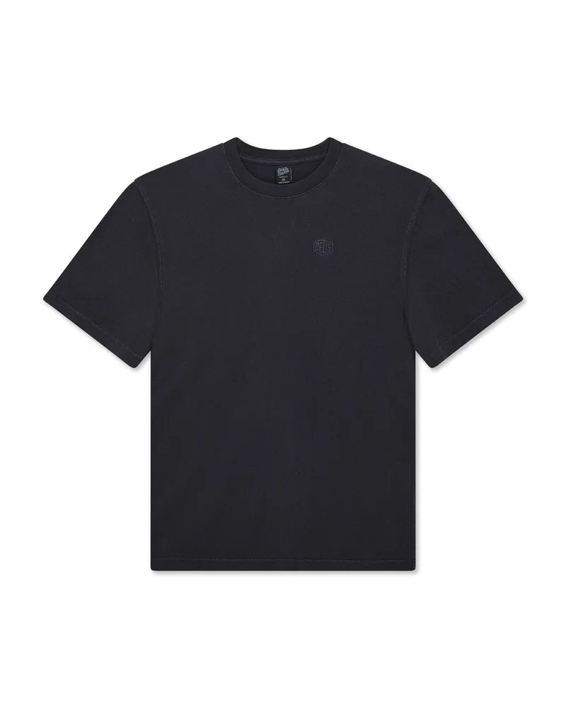 Shield Garment Dyed Tee - Black