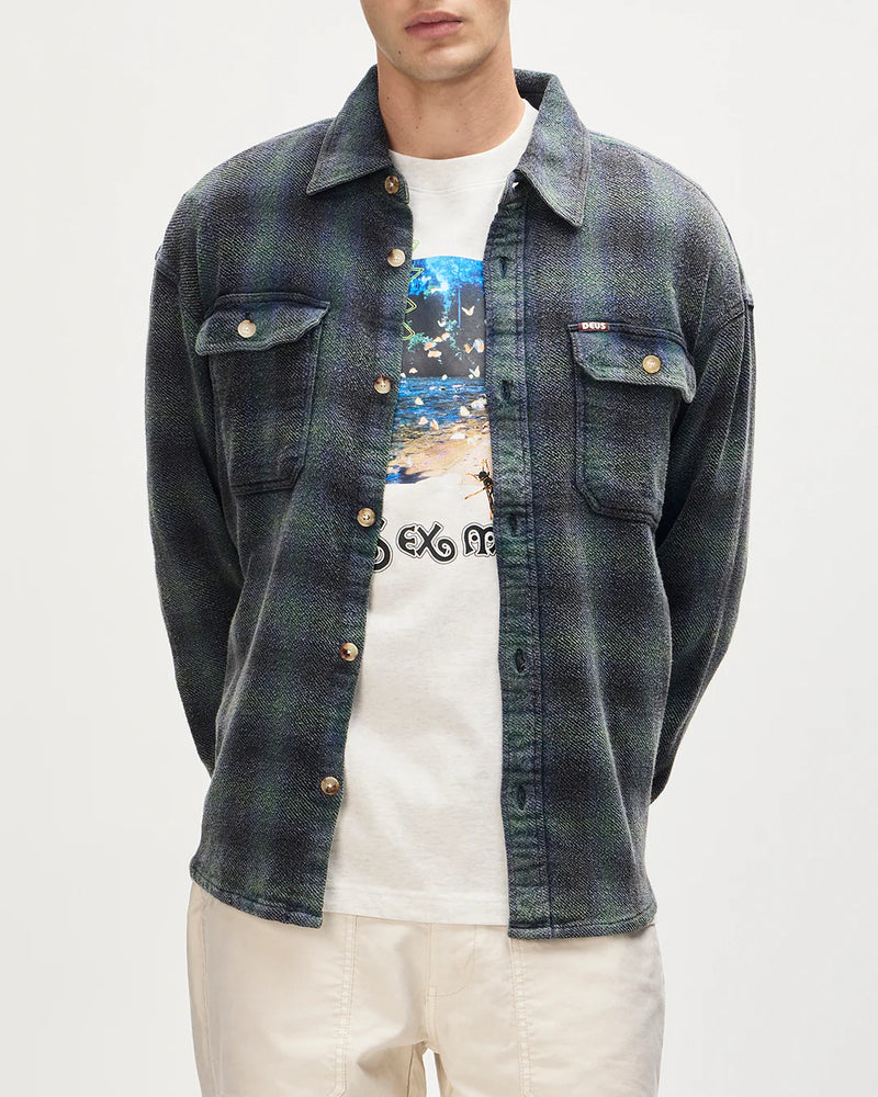 
                  
                    Too Busy To Work Check Shirt - Black Check
                  
                