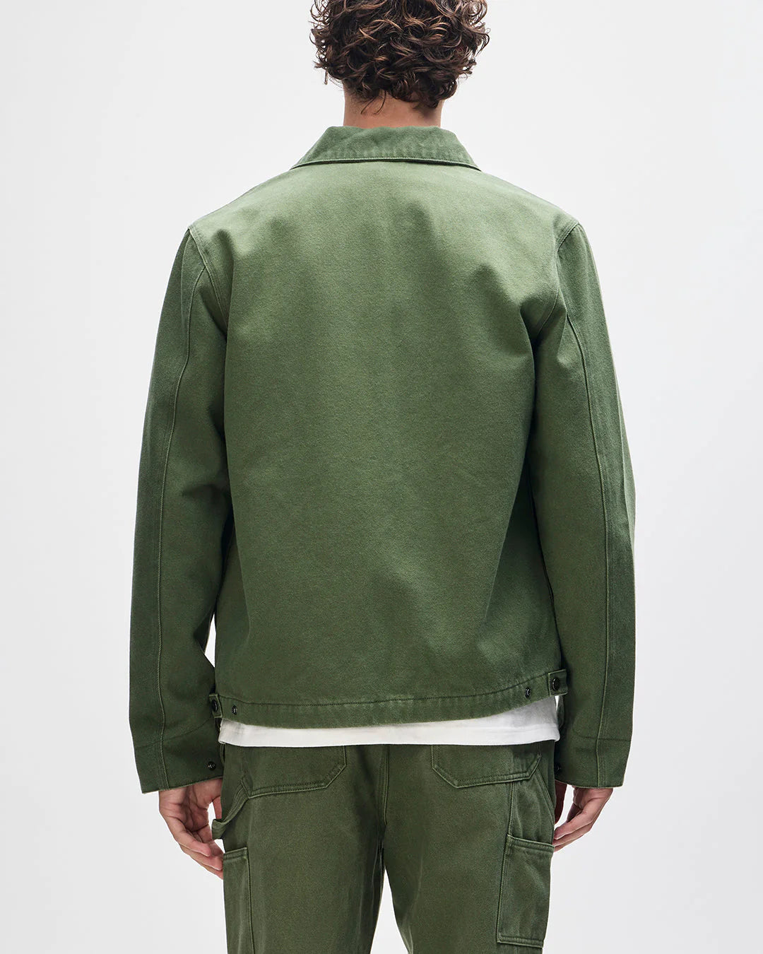 
                  
                    Workwear Overdye Jacket - Cypress Green
                  
                