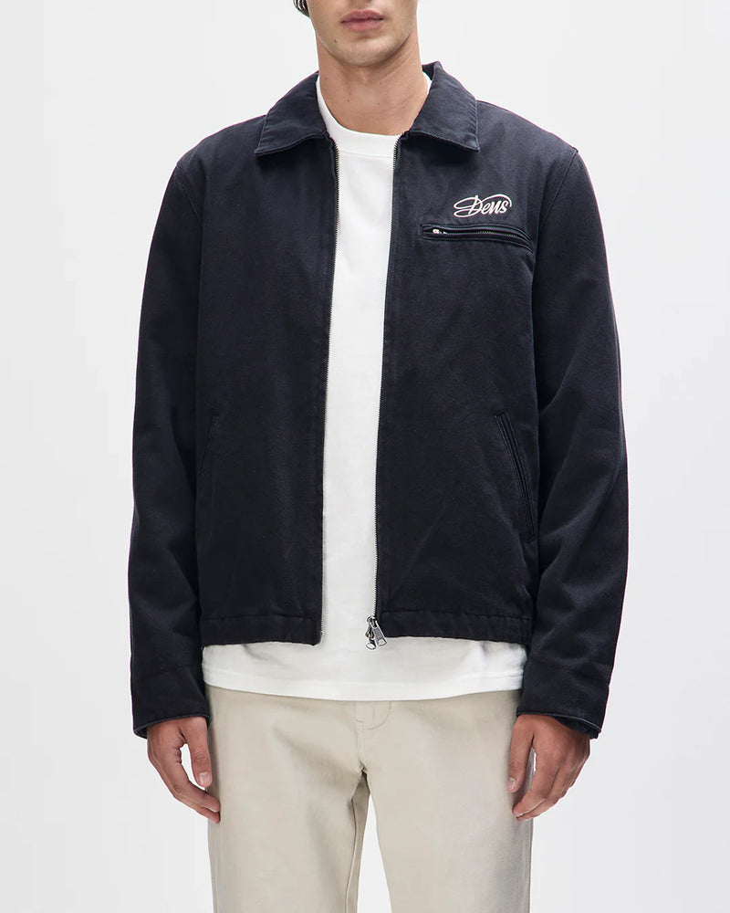 
                  
                    Workwear Overdye Jacket - Anthracite
                  
                