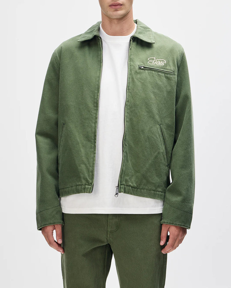 
                  
                    Workwear Overdye Jacket - Cypress Green
                  
                