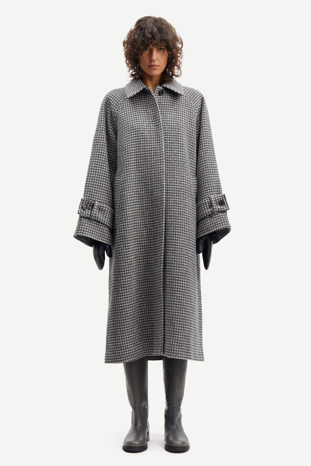 Alma Coat - Houndstooth