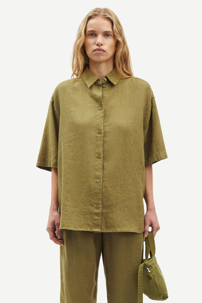 Salarika SS Shirt - Olive Drab