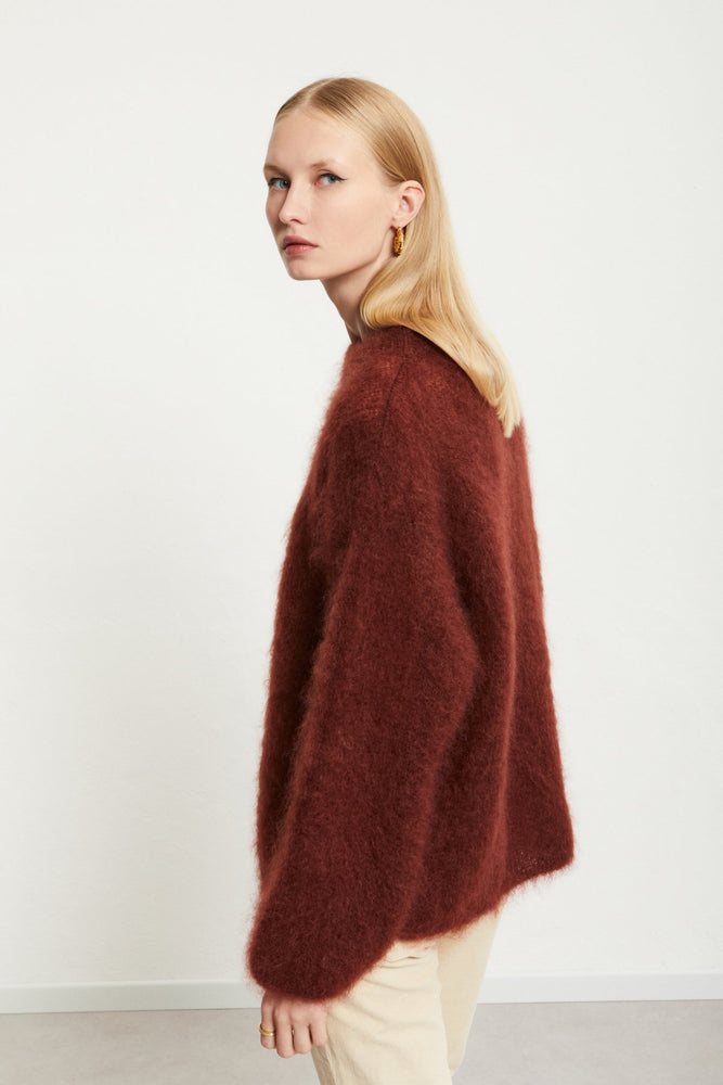 
                  
                    Mohair Crew Neck - Bruciato
                  
                