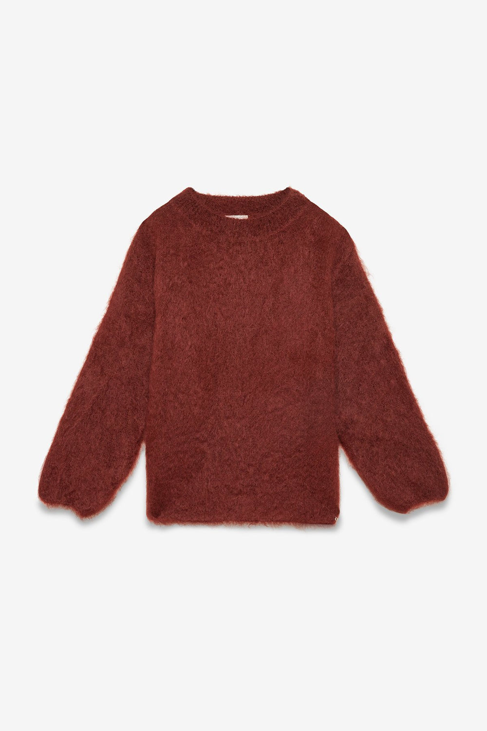 Mohair Crew Neck - Bruciato