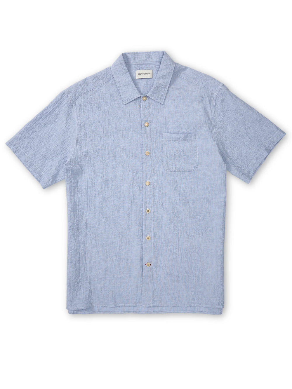 Riviera S/S Shirt - Hughes Blue