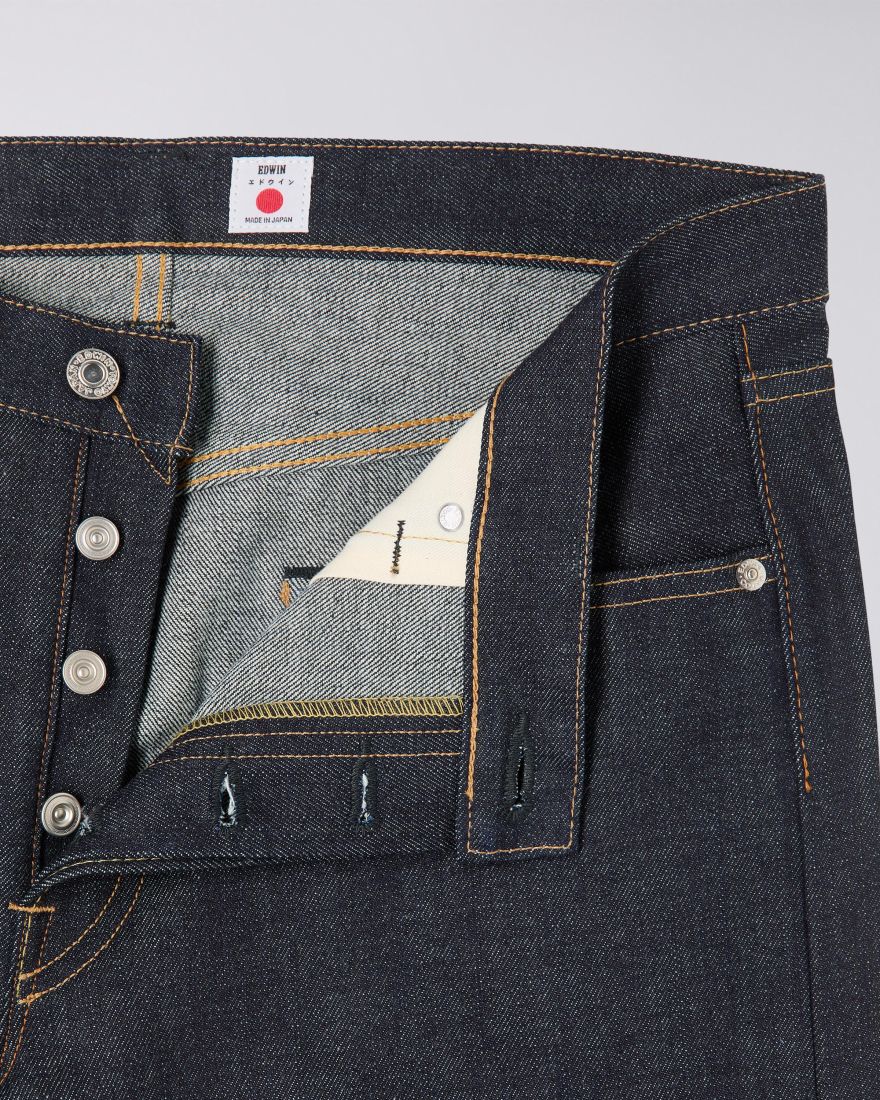 
                  
                    Regular Taper Kurabo Red Selvedge - Blue Unwashed
                  
                