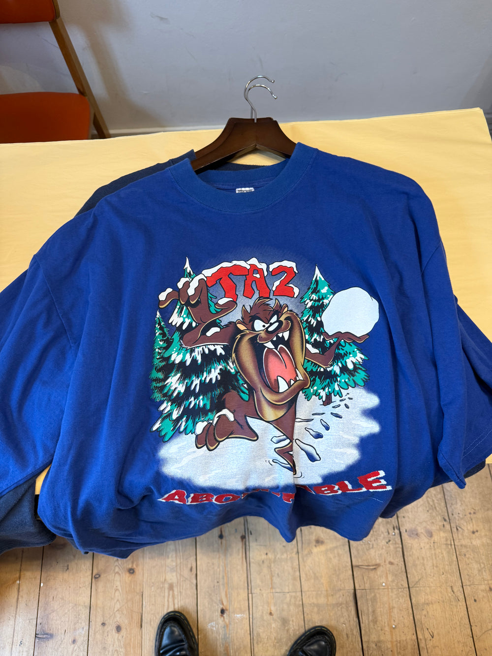 Vintage Abominable Taz T-Shirt - Blue