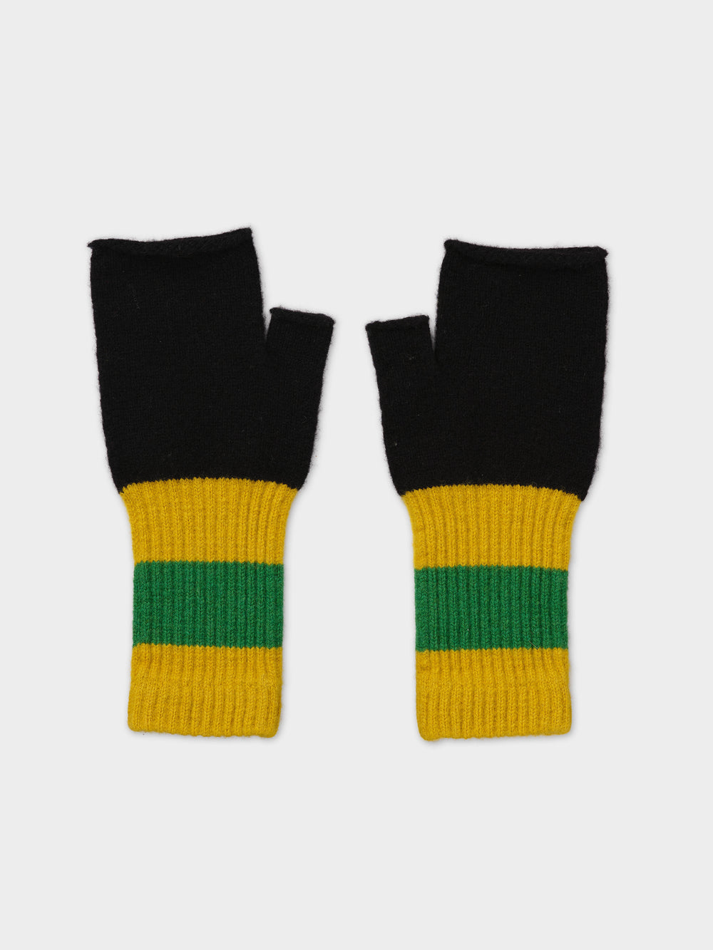 Fingerless Mittens - Black