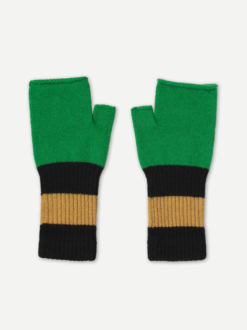 Fingerless Mittens - Pagoda