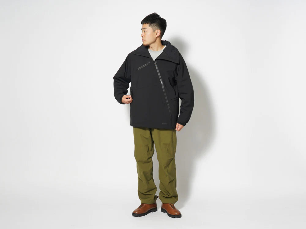 Thermal Insulation Effected Rain Jacket - Black – Curated Goods Ltd