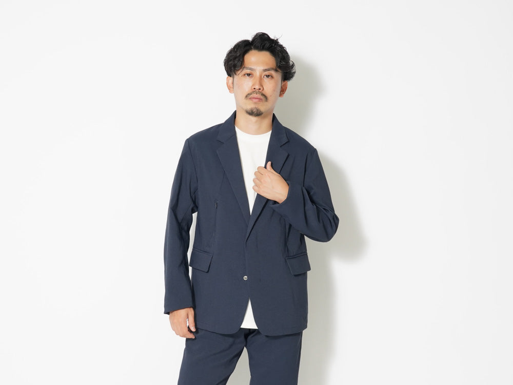 Air Comfort Cloth Jacket - Navy – Curated Goods Ltd