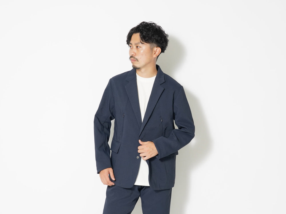 Air Comfort Cloth Jacket - Navy – Curated Goods Ltd