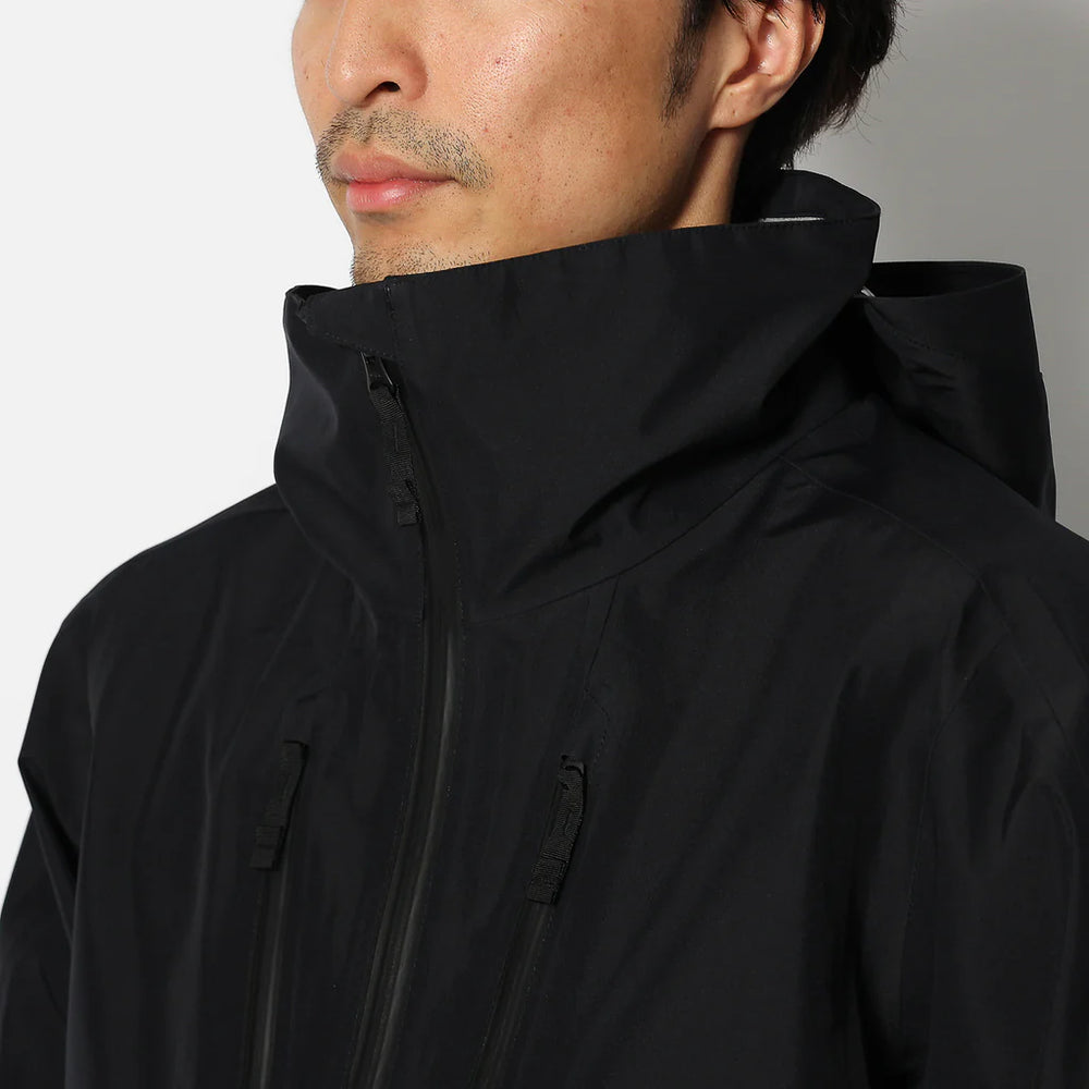 Black gore tex rain jacket hotsell