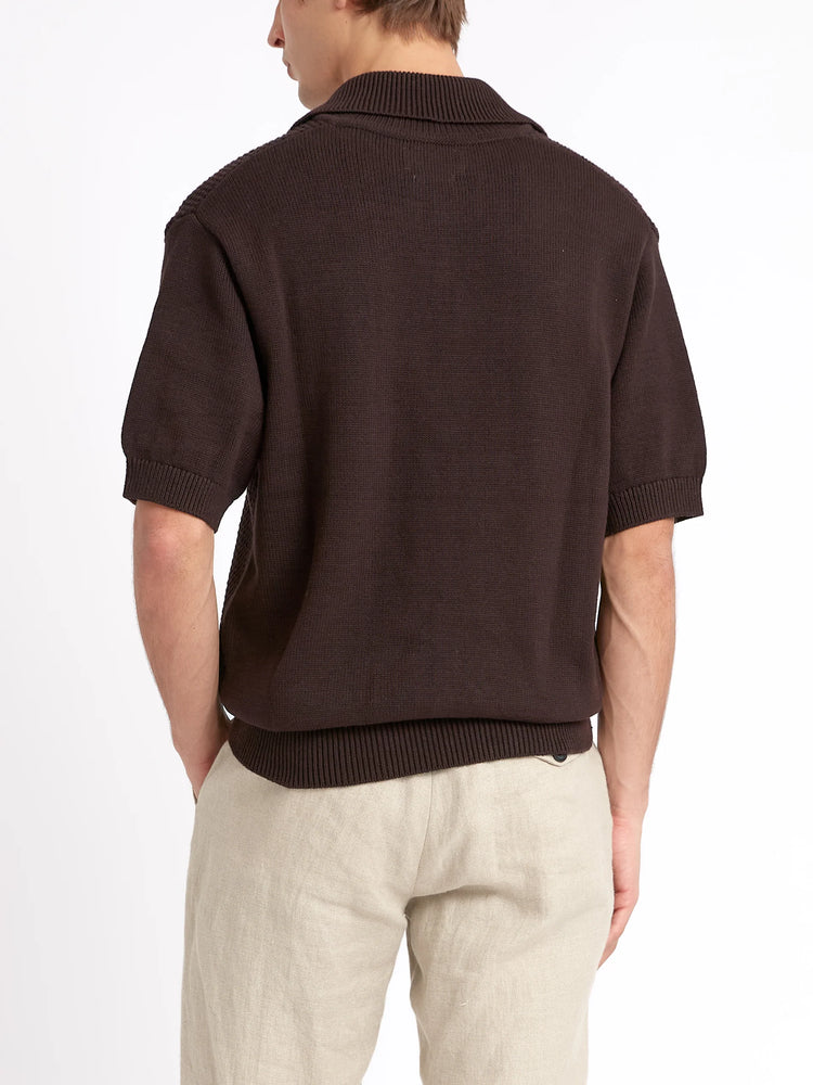 
                  
                    Penhale S/S Polo Shirt - Tamar Brown
                  
                