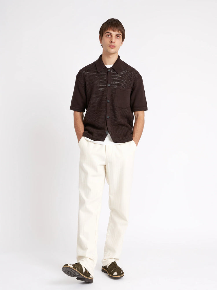 
                  
                    Mawes S/S Knitted Shirt - Tamar Brown
                  
                
