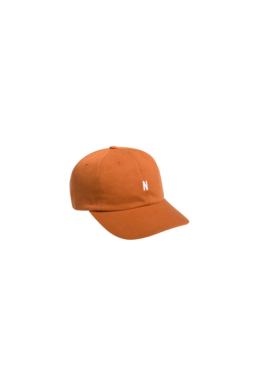 Twill Sports Cap - Burnt Ochre