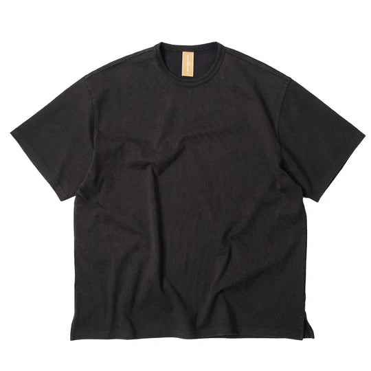 OG Vintage Dyeing Half Tee - Black/Brown